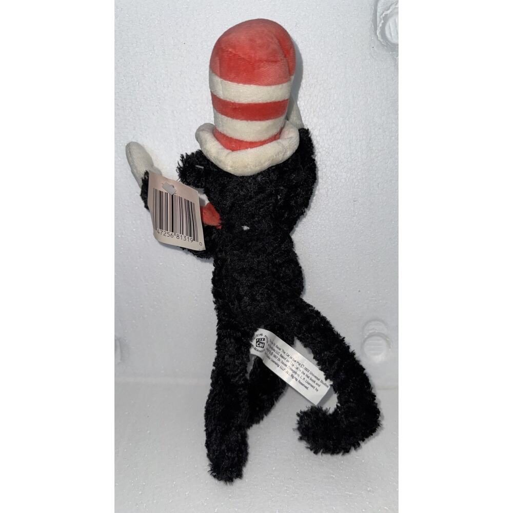 Universal Studios Dr. Seuss The Cat In The Hat Plush Stuffed Animal 11" 2003 VTG - Picture 6 of 7